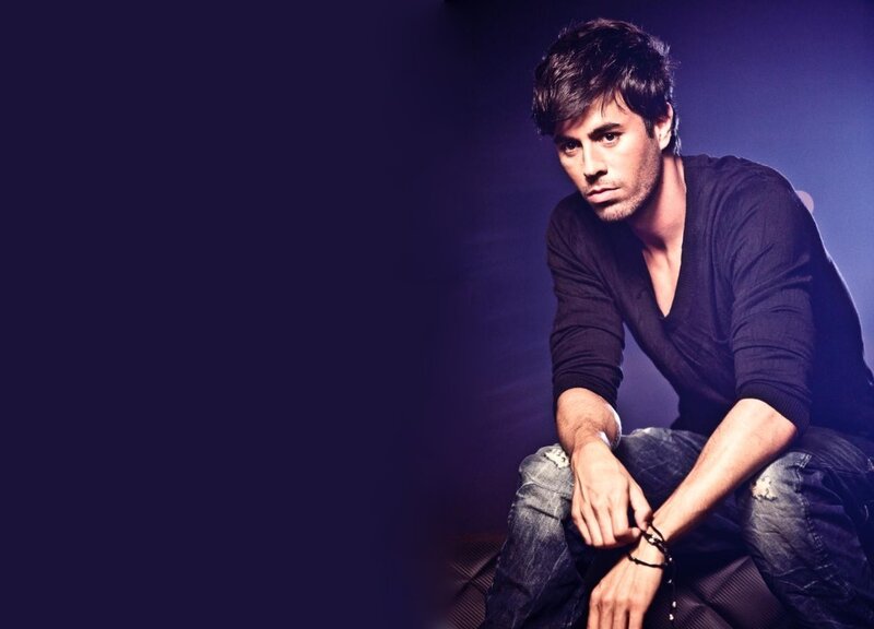 Man in Black Shirt — Purple, Dramatic
