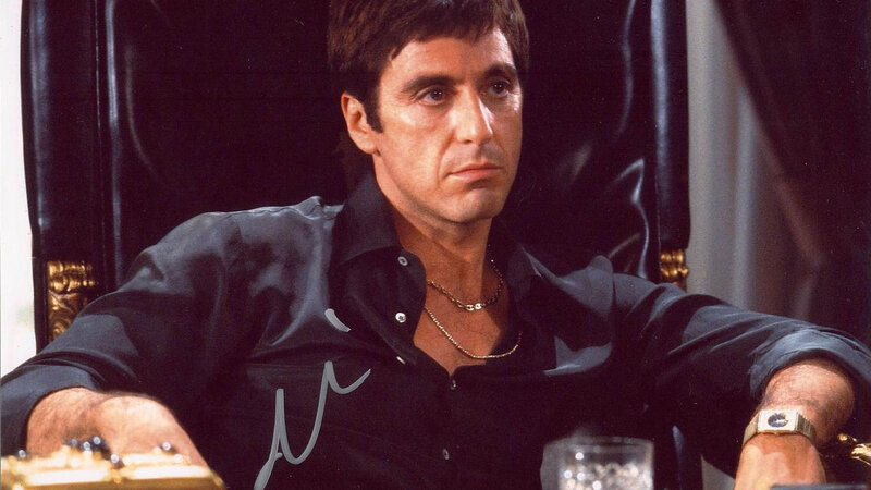 Man in Black Shirt — Serious, Photograph, Necklace
