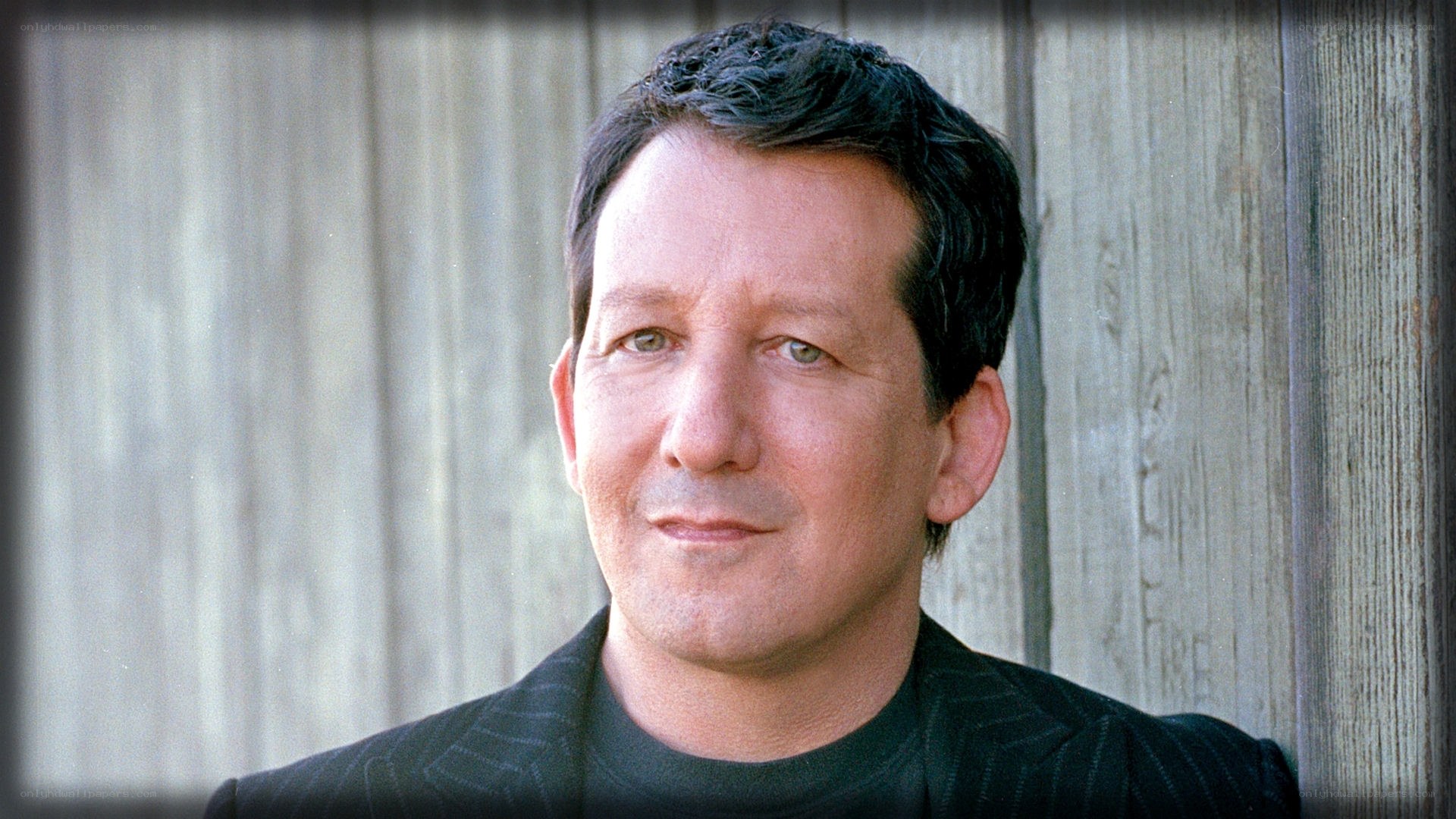 man in black shirt