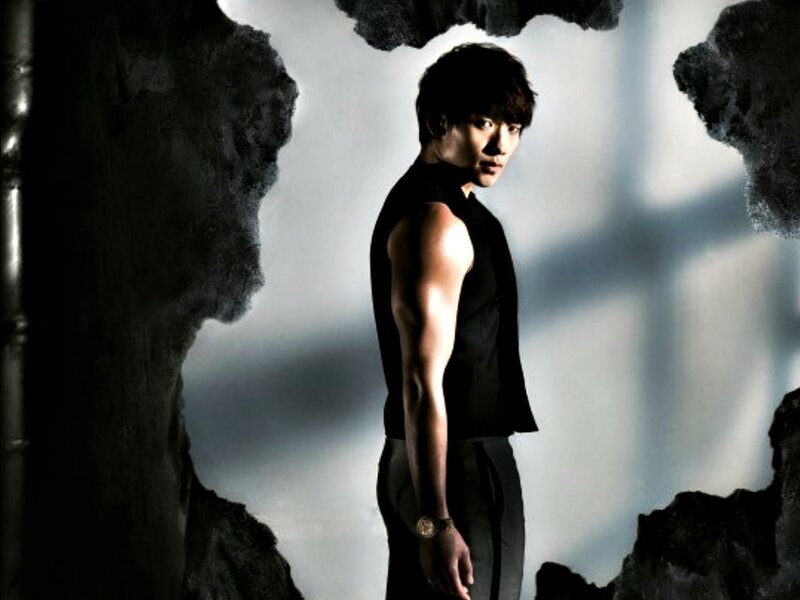 Man in Black Sleeveless Shirt — Dramatic