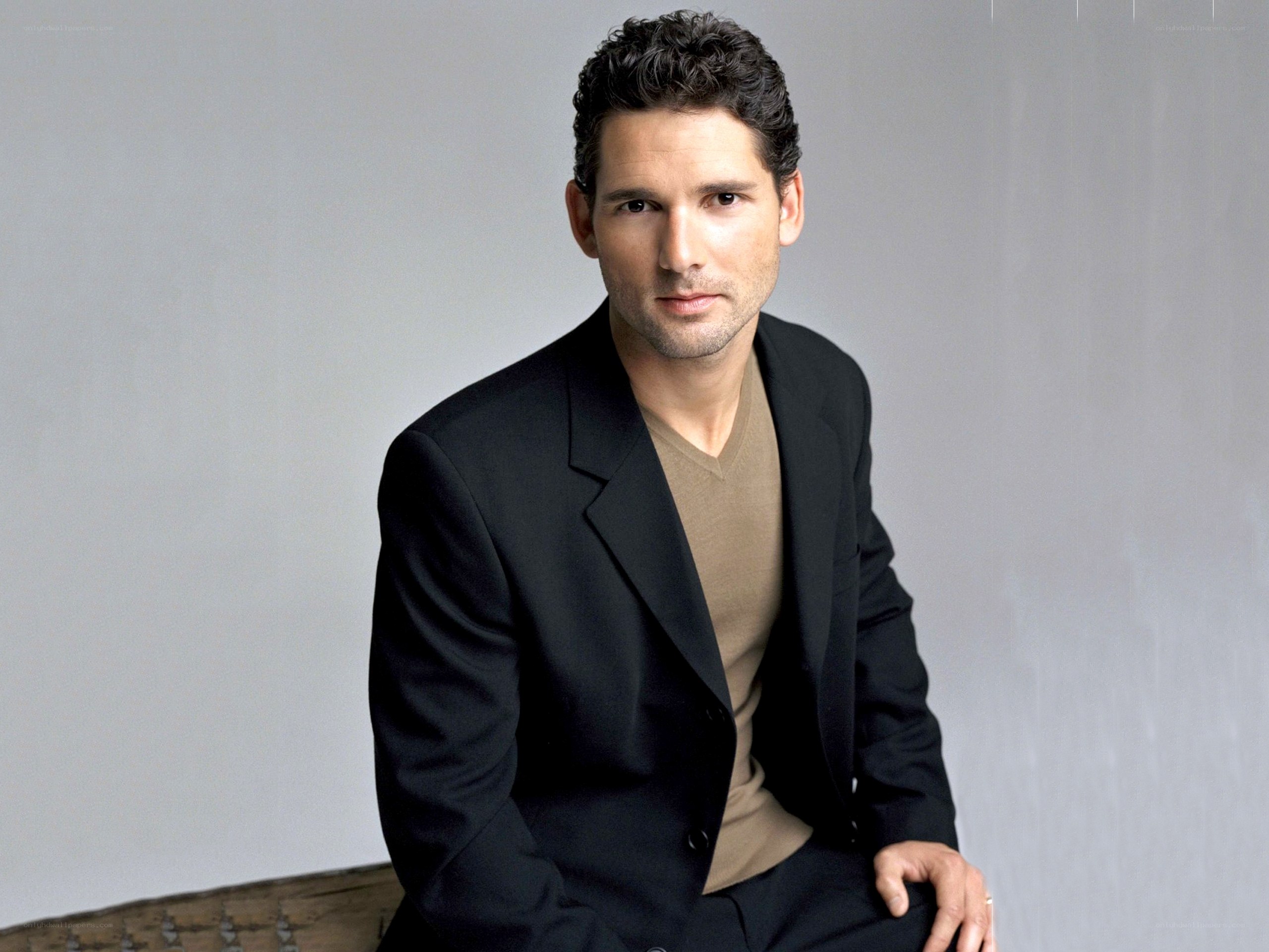 man in black suit