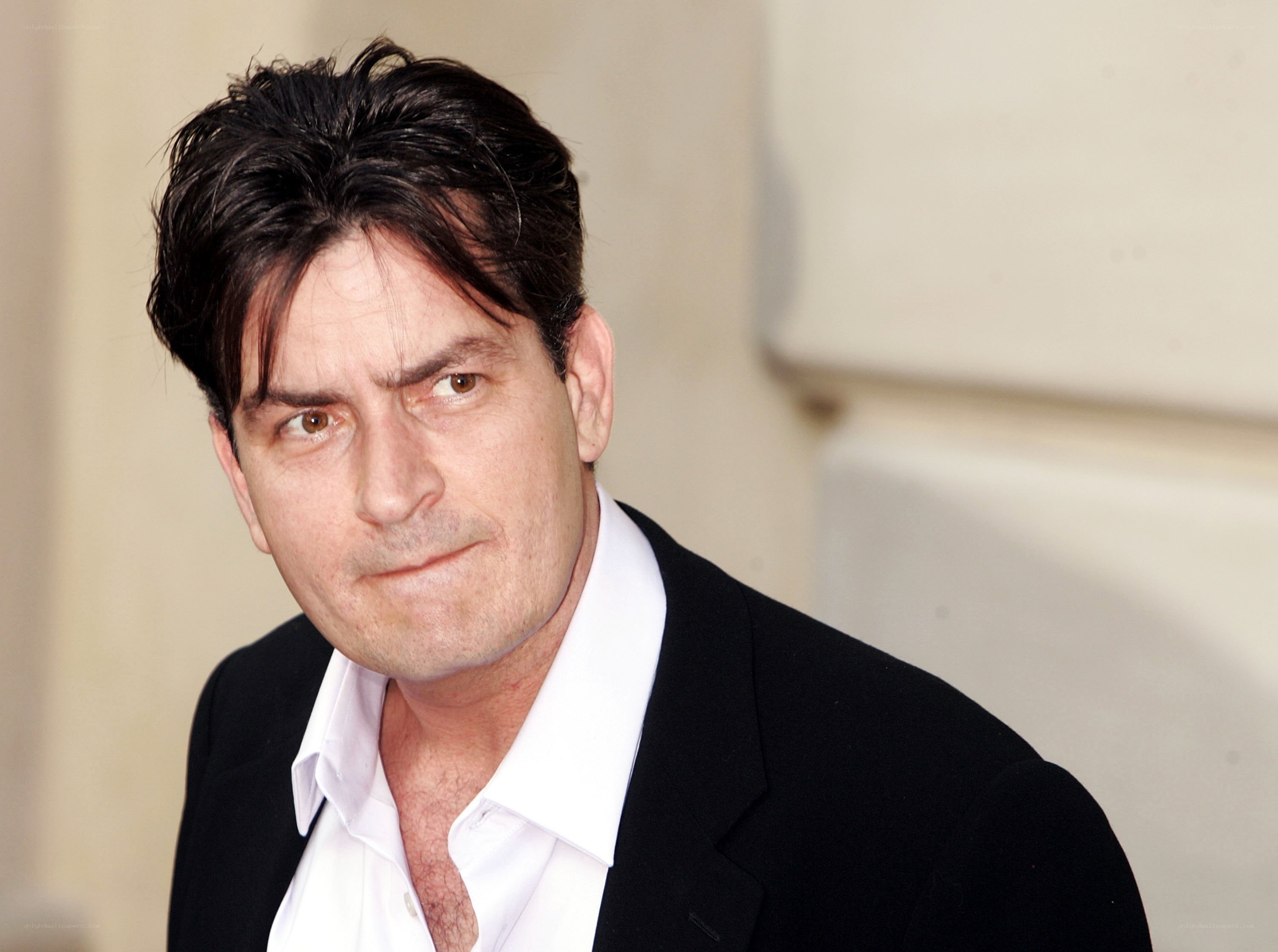 man in black suit