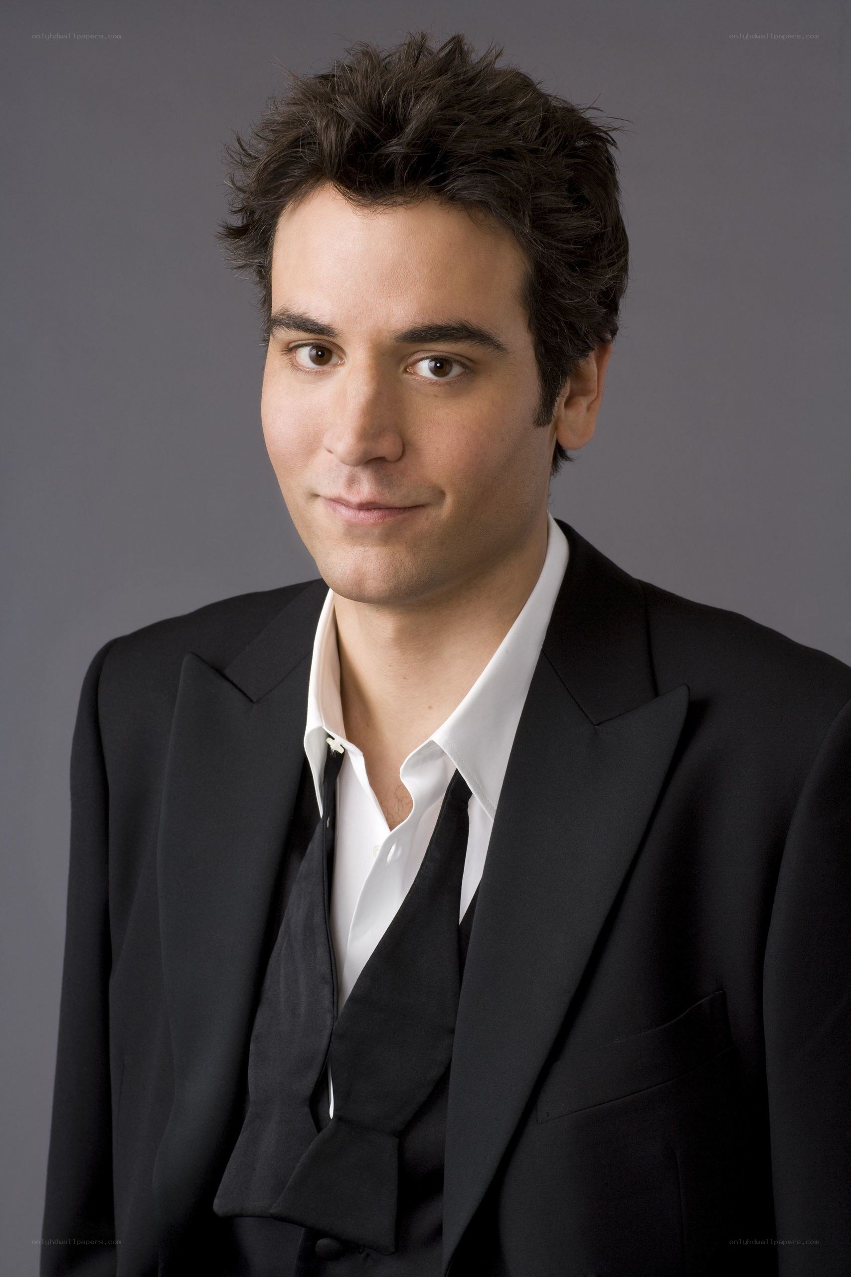 man in black suit