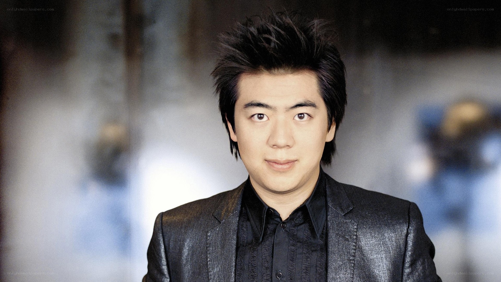 man in black suit