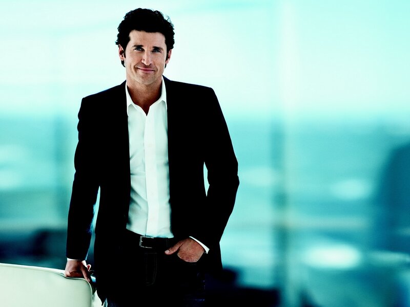 Man in Black Suit — Blue, Confident, Photograph