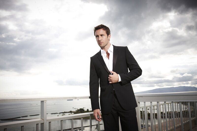 Man in Black Suit — Dramatic, Afternoon, Photograph, Ocean