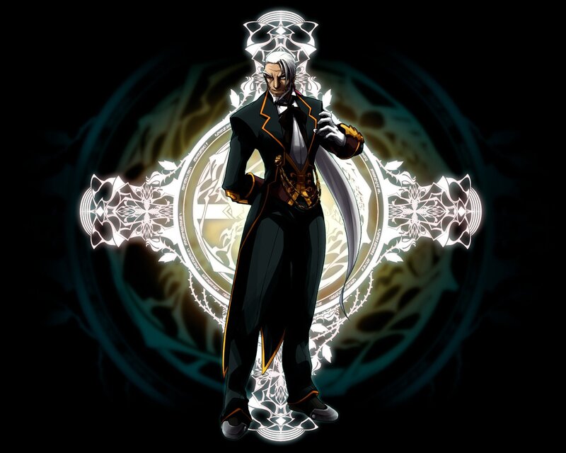Man in Black Suit — Dramatic, Anime, Tuxedo