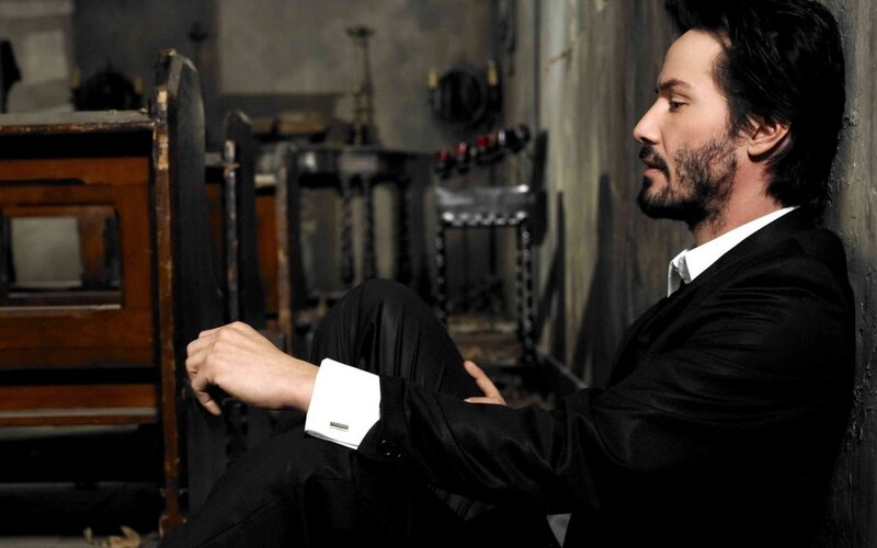Man in Black Suit — Dramatic, Photograph, Beard
