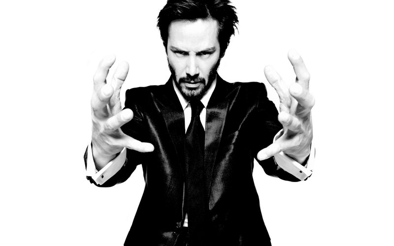Man in Black Suit — Dramatic, Photograph, Tie, Beard