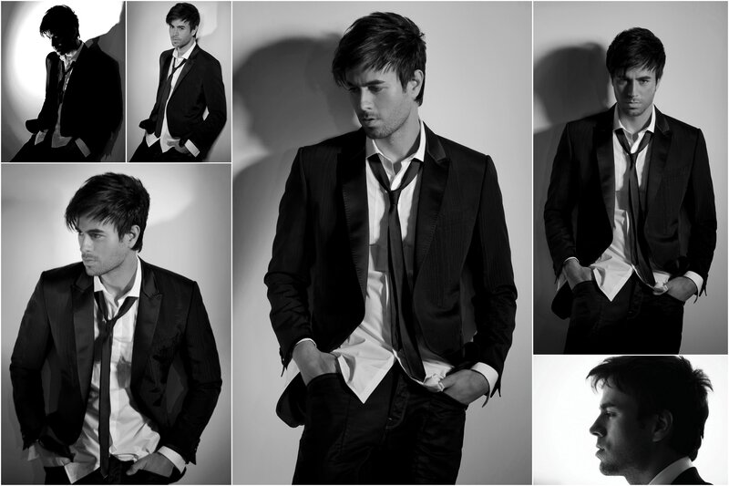 Man in Black Suit — Dramatic, Photograph, Tie, Collared Shirt