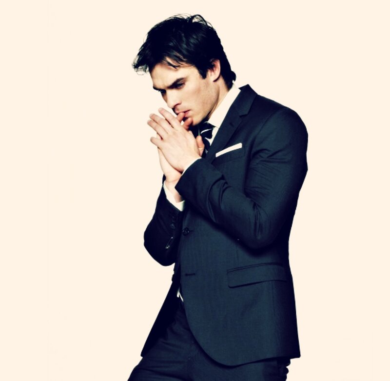 Man in Black Suit — Dramatic, Photograph, Tie, Hands