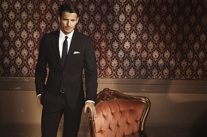 Man in Black Suit — Formal, Photograph, Wallpaper