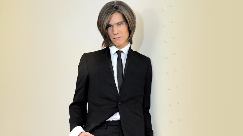 Man in Black Suit — Neutral, Photograph, Tie, Wall