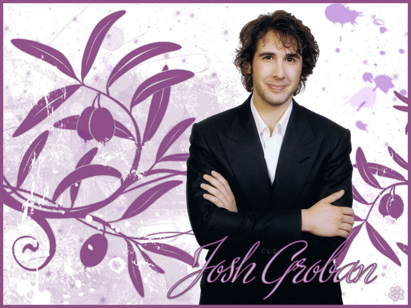 Man in Black Suit — Purple, Confident