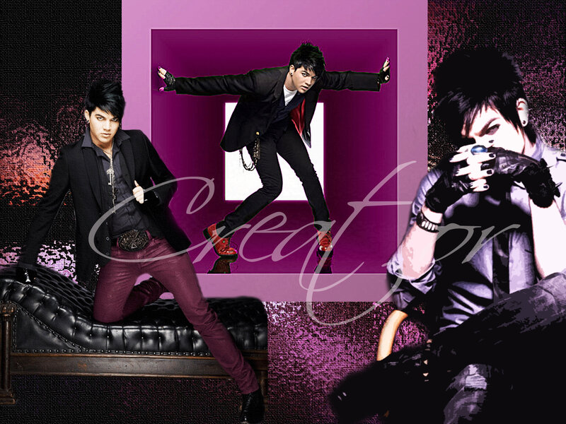 Man in Black Suit — Purple