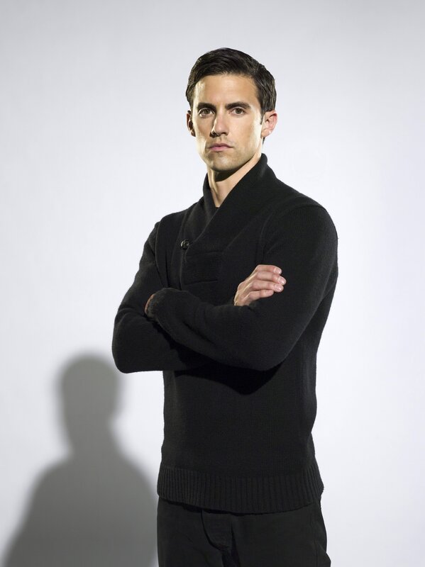 man in black sweater