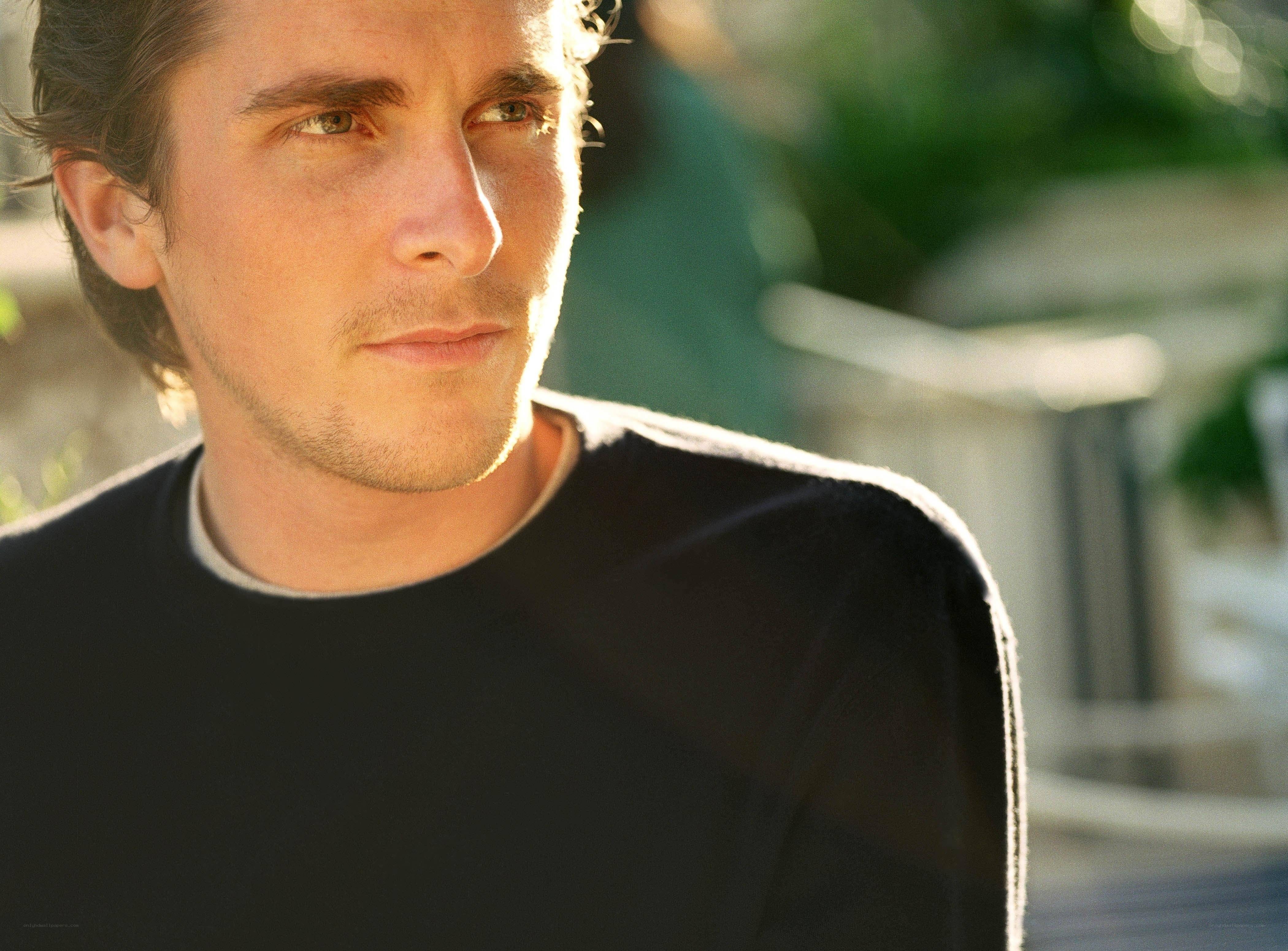 man in black sweater