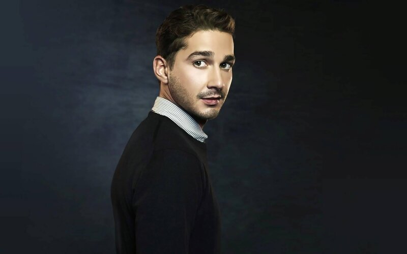 man in black sweater