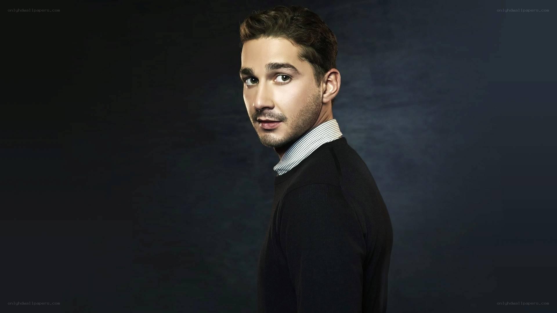 man in black sweater