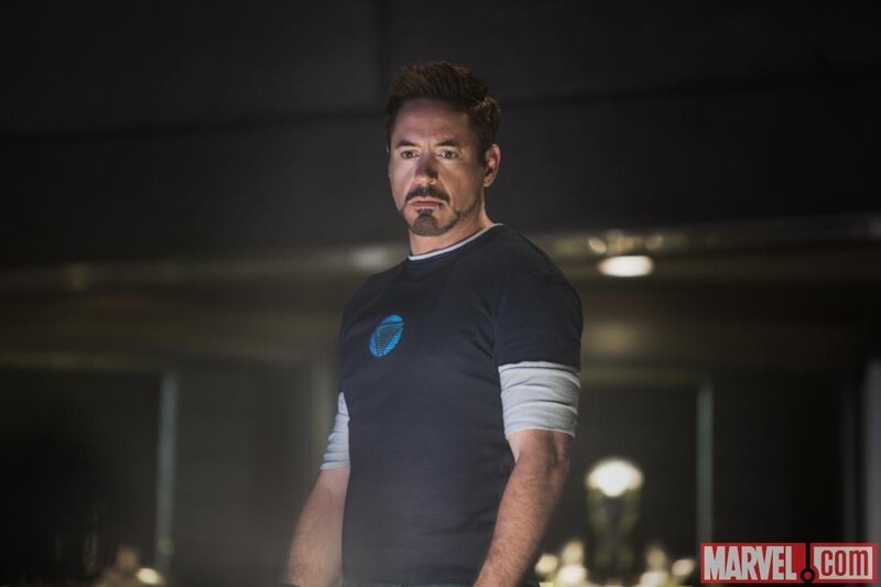 Man in Black T-shirt — Serious, Night