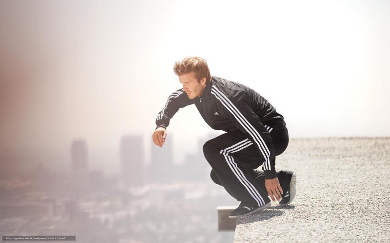 Man in Black Tracksuit — Dramatic