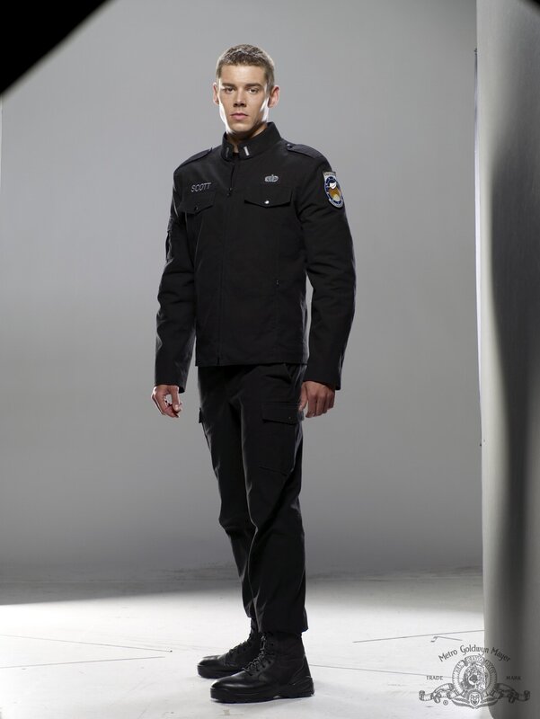 Man in Black Uniform — Serious, Photograph, Boot