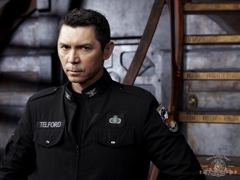 Man in Black Uniform — Serious, Photograph, Patch