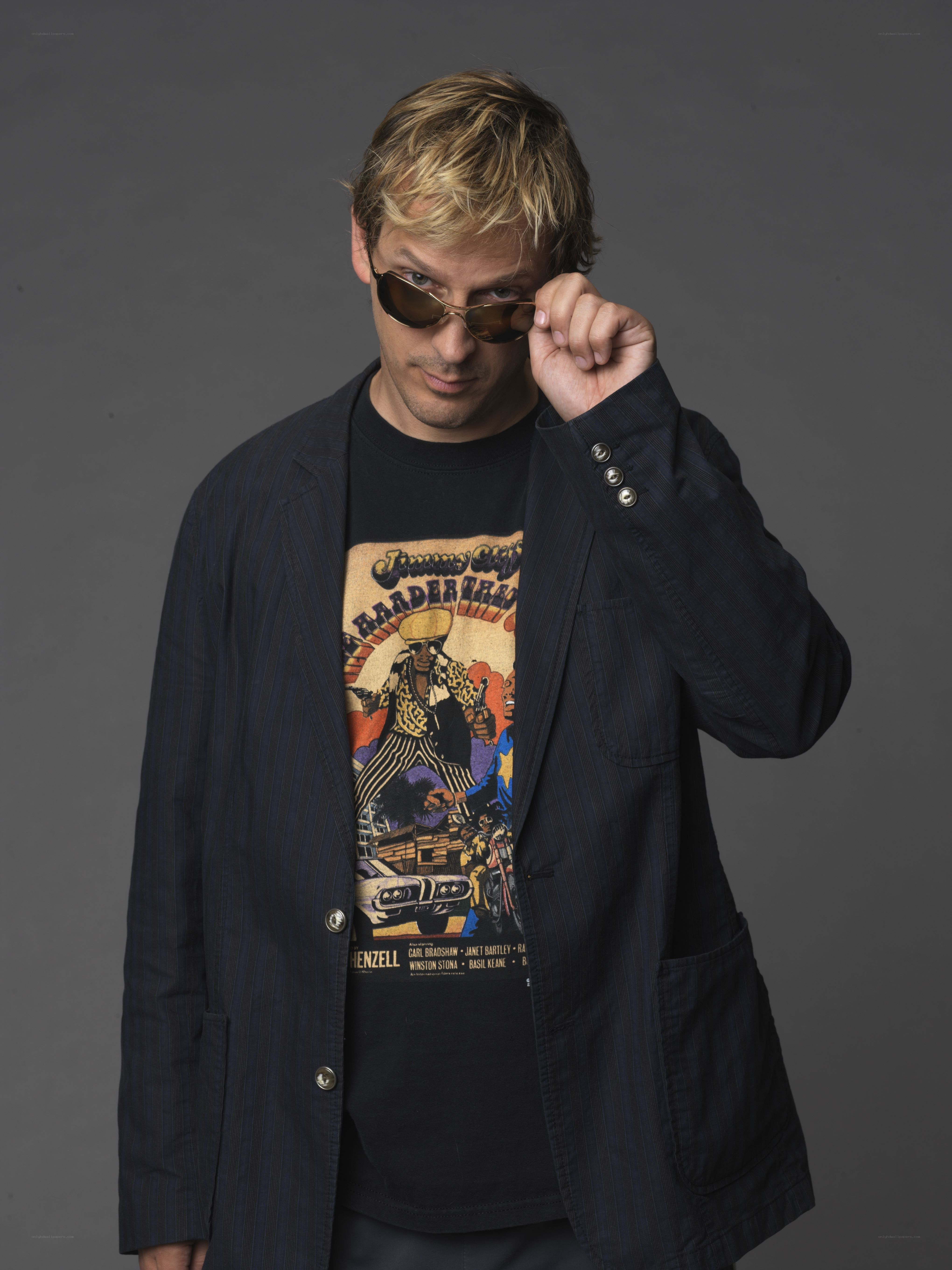 man in blazer and sunglasses