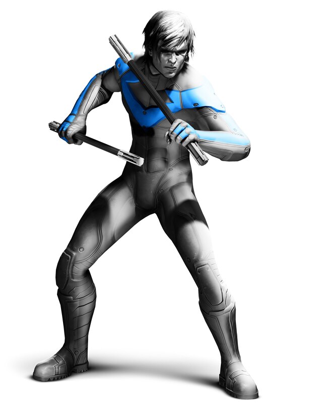 Man in Blue and Black Suit — Intense