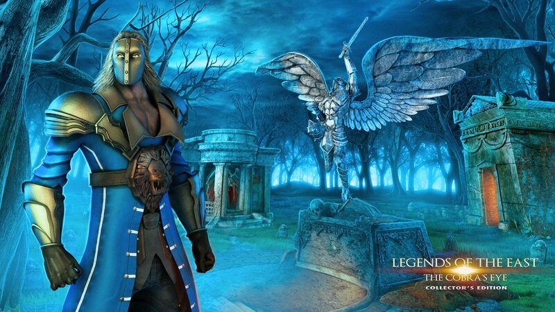 Man in Blue Armor — Dramatic, Night