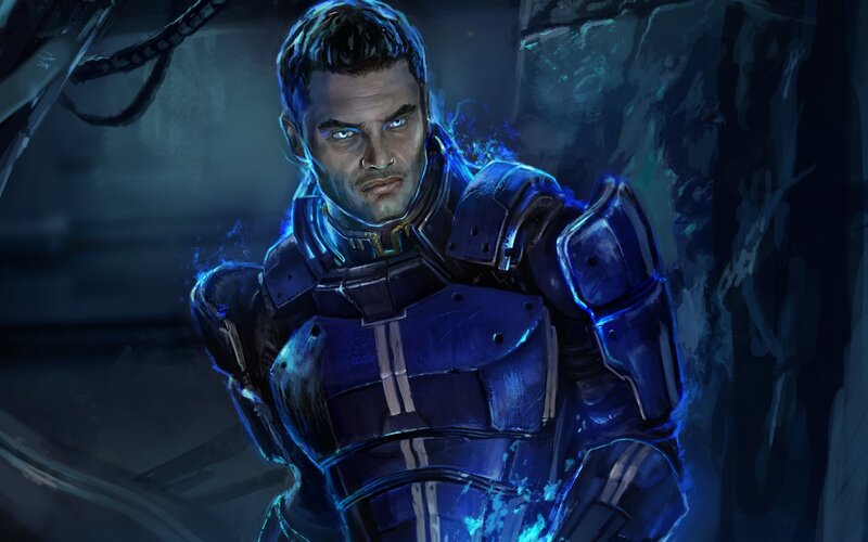 Man in Blue Armor — Dramatic