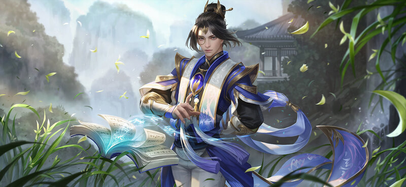 Man in Blue Armor — Serene