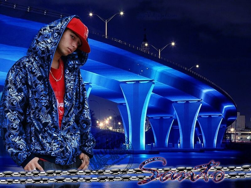 man in blue hoodie at night