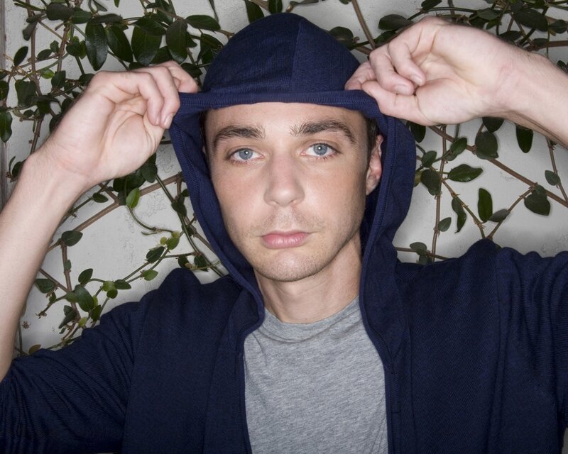 Man in Blue Hoodie — Neutral, Photograph