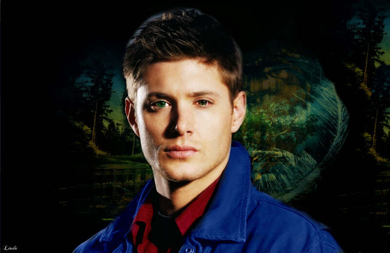 Man in Blue Jacket — Dramatic, Night
