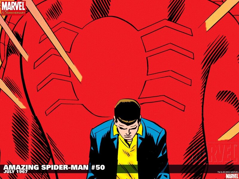 Man in Blue Jacket — Red, Dramatic