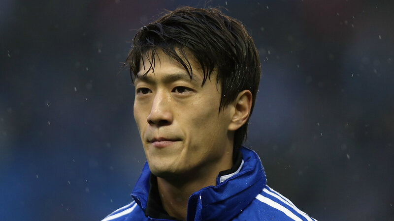 Man in Blue Jacket — Serious, Photograph, Rain