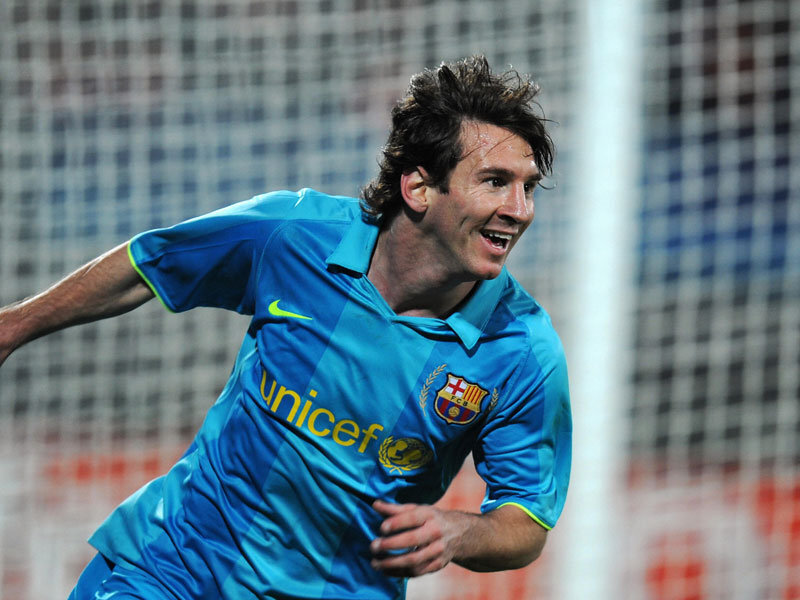 Man in Blue Jersey