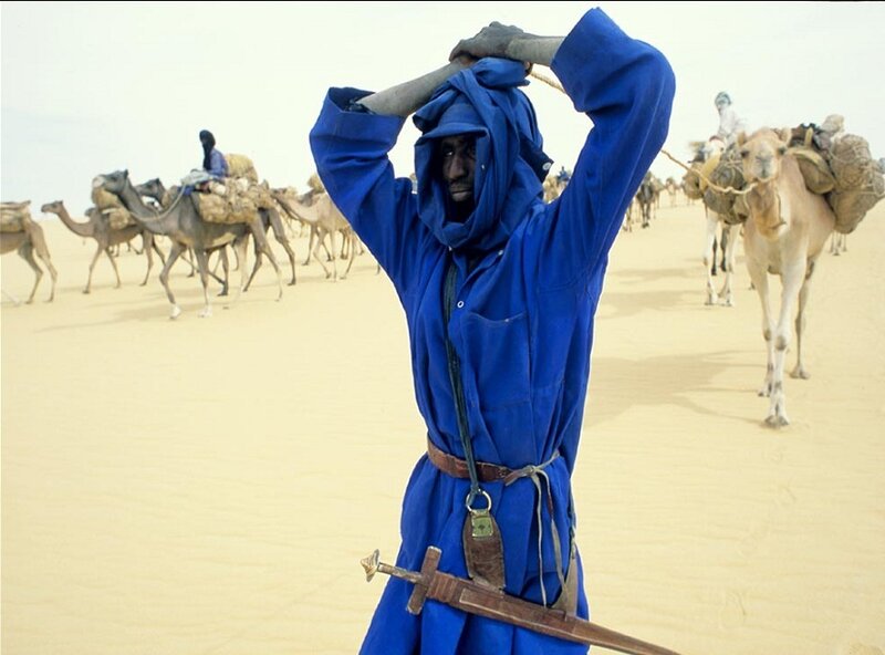 Man in Blue Robe — Dramatic
