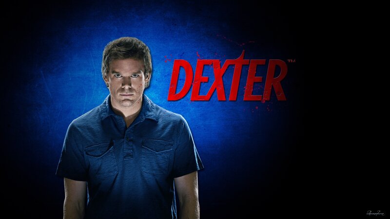 Man in Blue Shirt — Dark, Dramatic