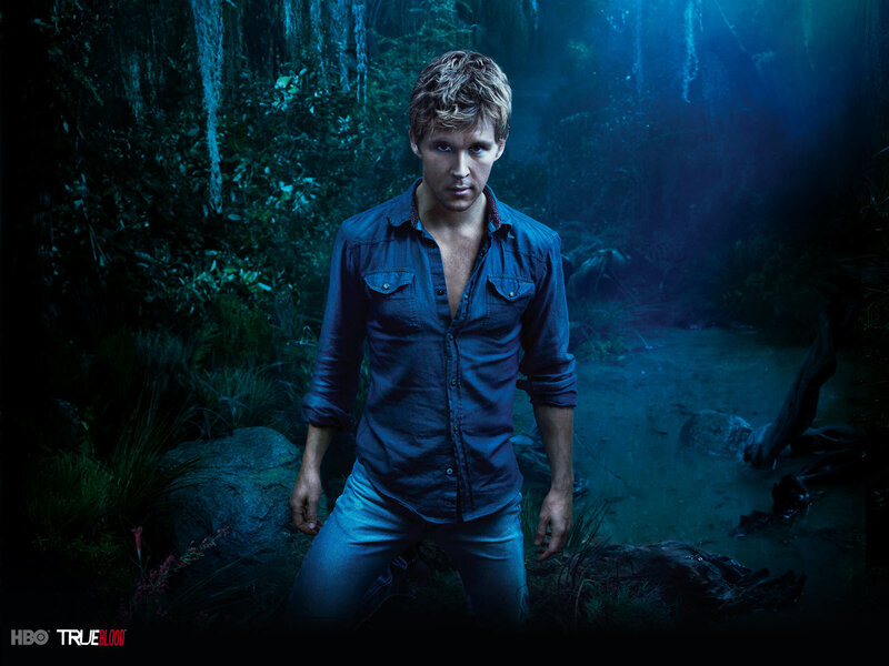 Man in Blue Shirt — Dark, Mysterious