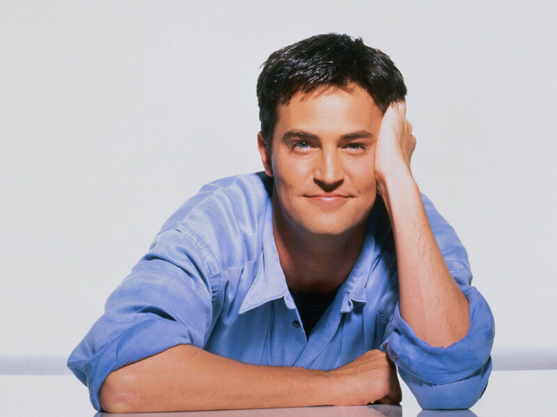 Man in Blue Shirt — Neutral, Photograph