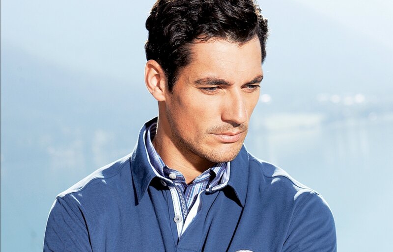 Man in Blue Shirt — Serene, Afternoon
