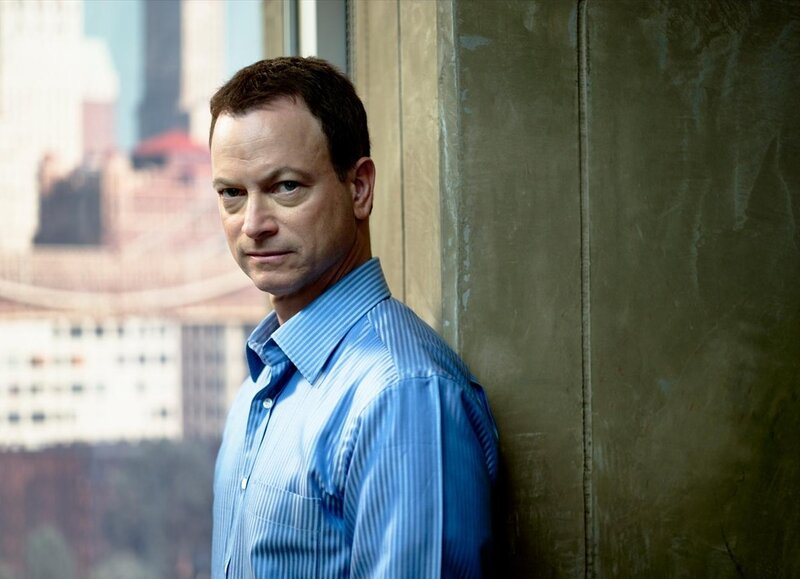 Man in Blue Shirt — Serious