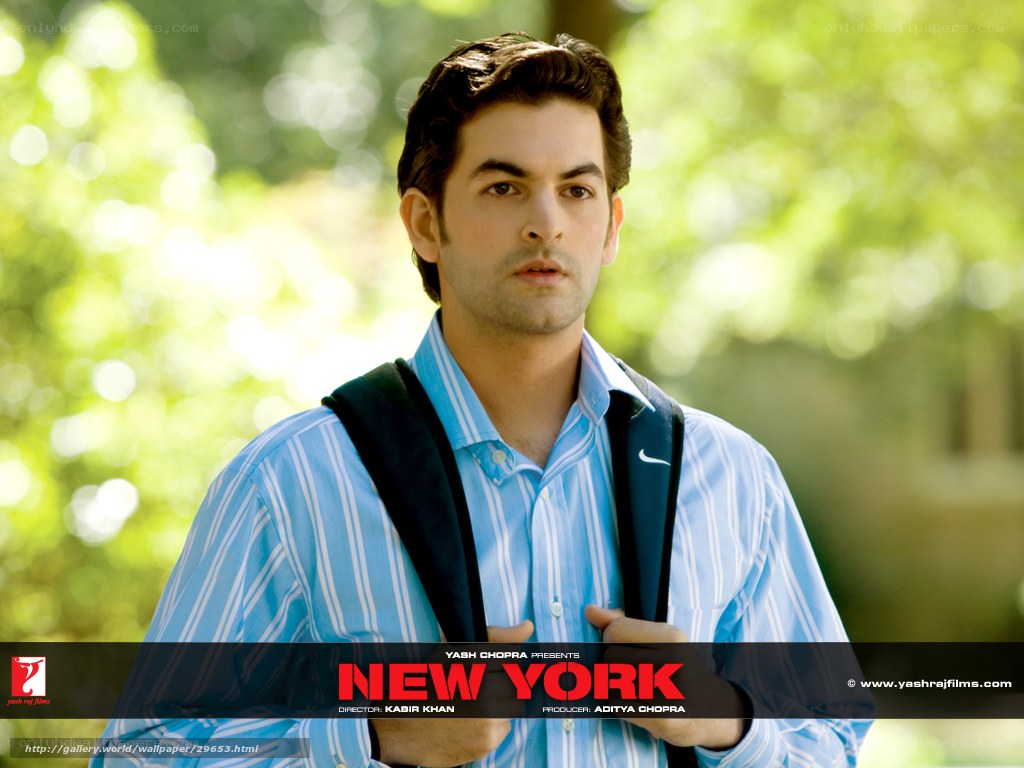 man in blue striped shirt