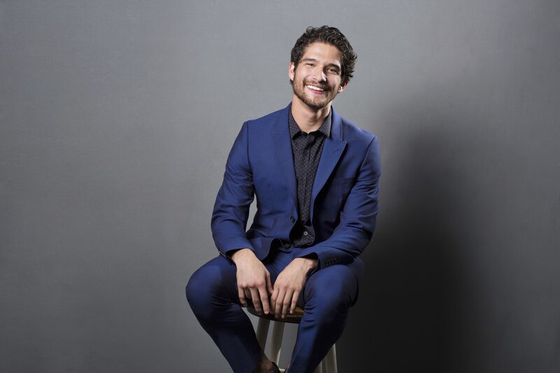 Man in Blue Suit — Confident, Photograph, Stool