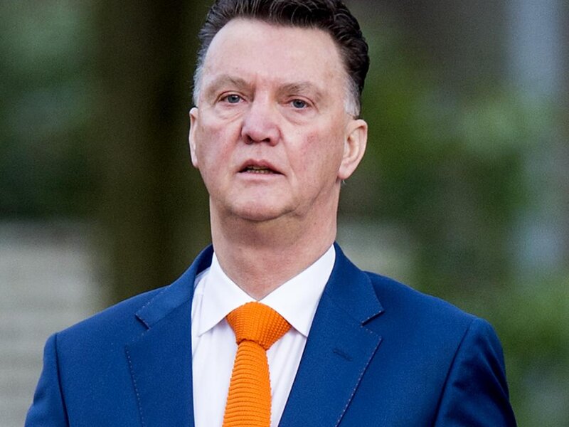 Man in Blue Suit — Serious, Photograph