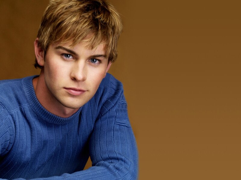 man in blue sweater