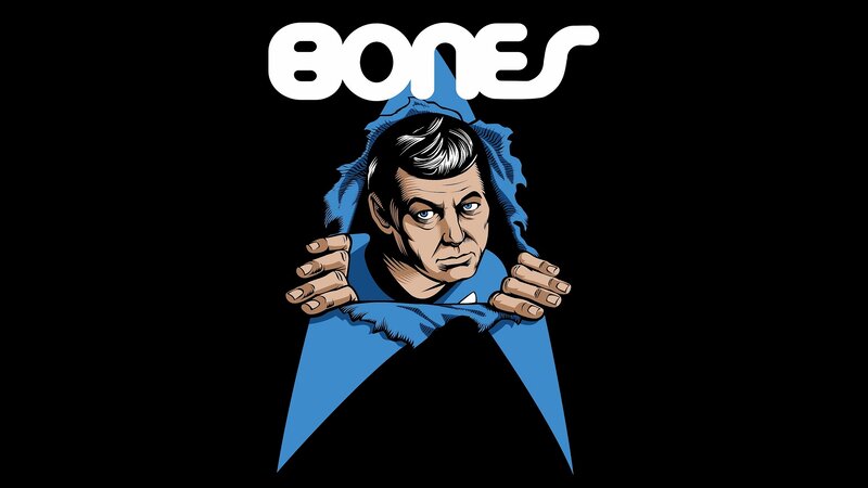 Man in Blue Uniform — Black