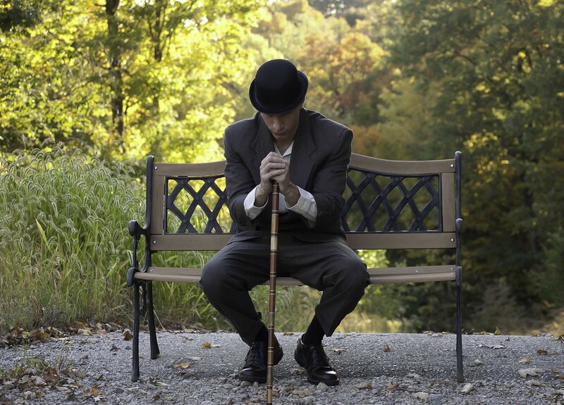 Man in Bowler Hat — Brown